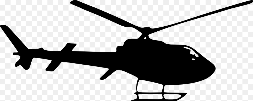 Helicopter Silhouette, Aircraft, Transportation, Vehicle, Airplane Png