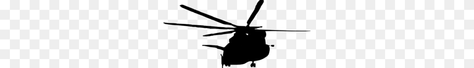 Helicopter Silhouette Clip Art, Gray Free Transparent Png