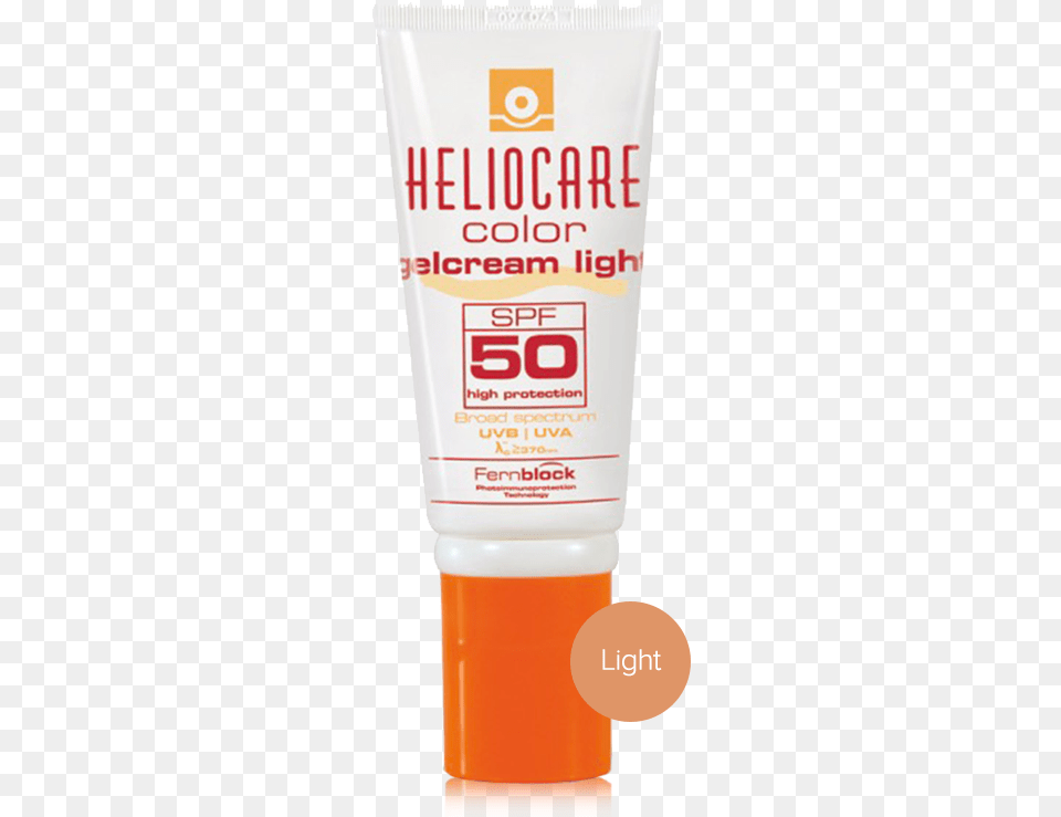 Heliocare Gelcream Light Spf Heliocare Color Gelcream Light Spf, Bottle, Cosmetics, Sunscreen, Lotion Free Png Download