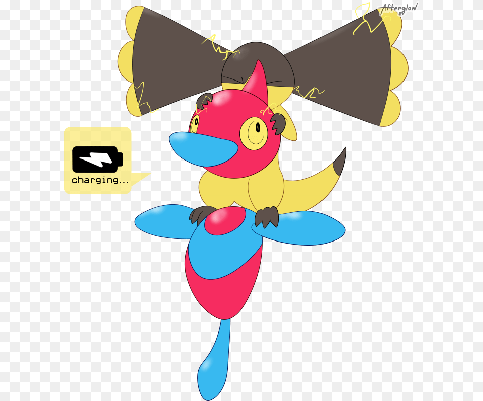 Helioptile Powered Porygon Z, Animal, Bee, Insect, Invertebrate Png Image