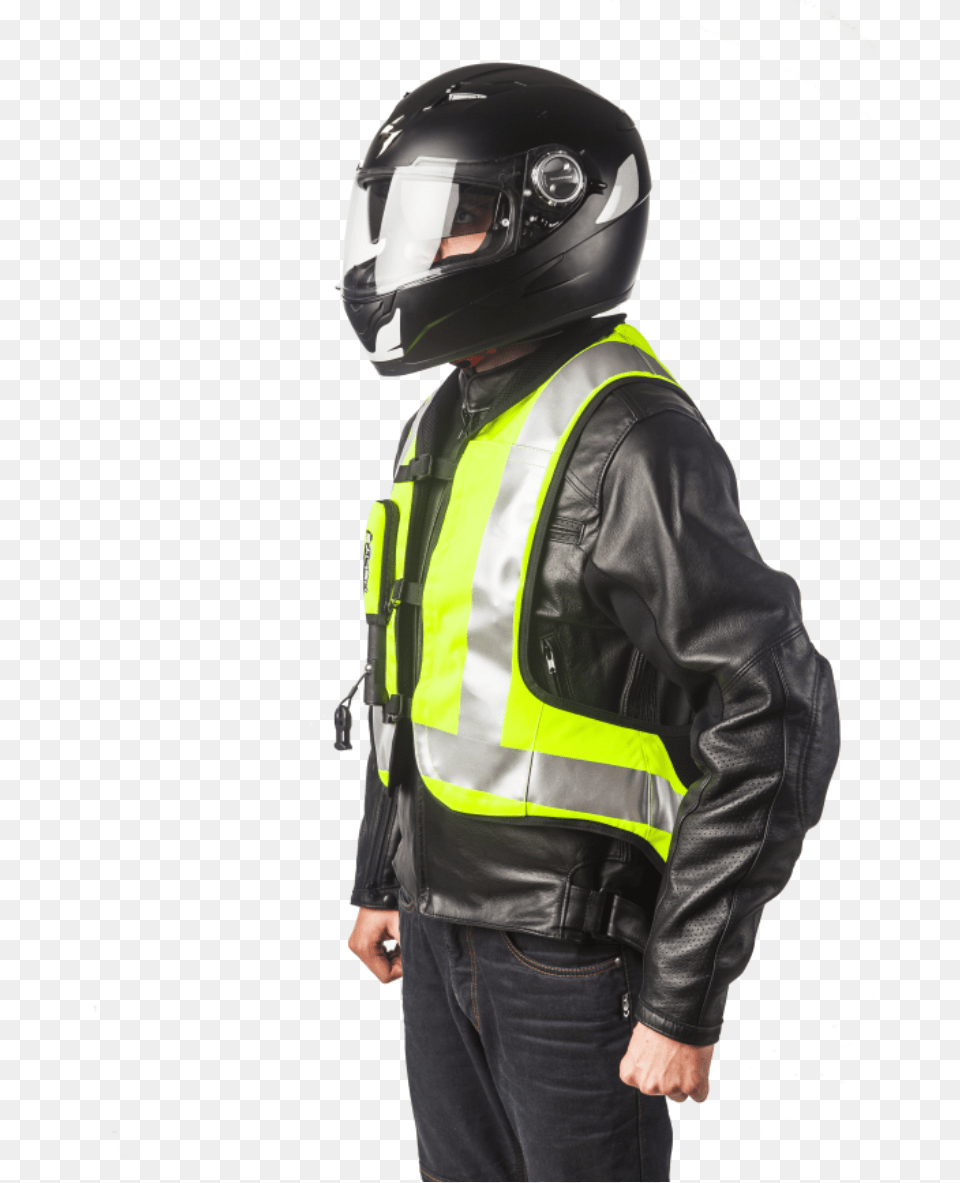 Helite Turtle 2 Shell Inflatable Air Vest Women, Jacket, Clothing, Coat, Crash Helmet Png Image