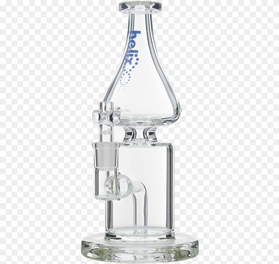Helix Blue Small Dab Rig Helix Dab Rig, Bottle, Glass, Smoke Pipe, Water Bottle Png