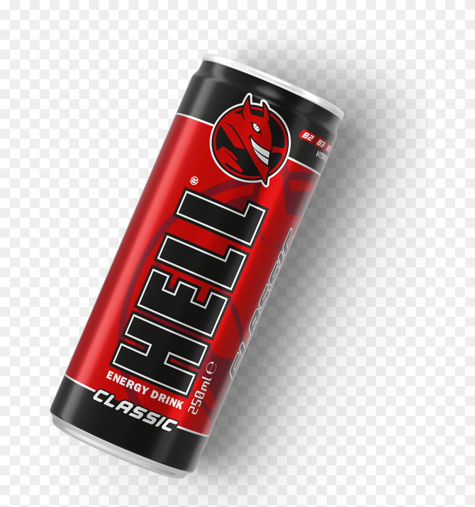 Hell Classic Energy Drink, Tin, Dynamite, Weapon, Can Free Png