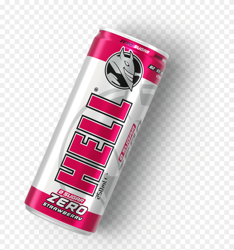 Hell Energy Drink Zero, Tin, Can Png