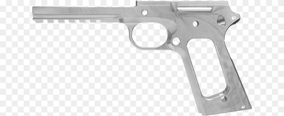 Hell Fire Frame Aluminium Pistol Receiver, Firearm, Gun, Handgun, Weapon Free Transparent Png