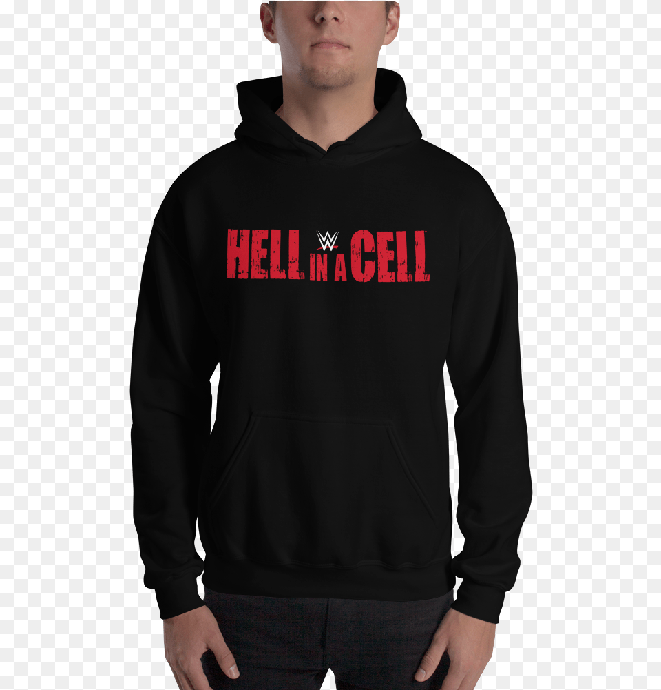 Hell In A Cell Logo Pullover Hoodie Sweatshirt Wwe Over The Limit Pay Per View, Sweater, Knitwear, Clothing, Hood Png