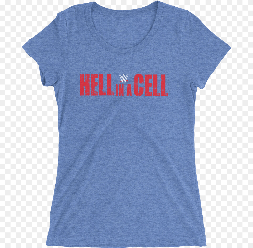 Hell In A Cell Logo Women S Tri Blend T Shirt, Clothing, T-shirt Png