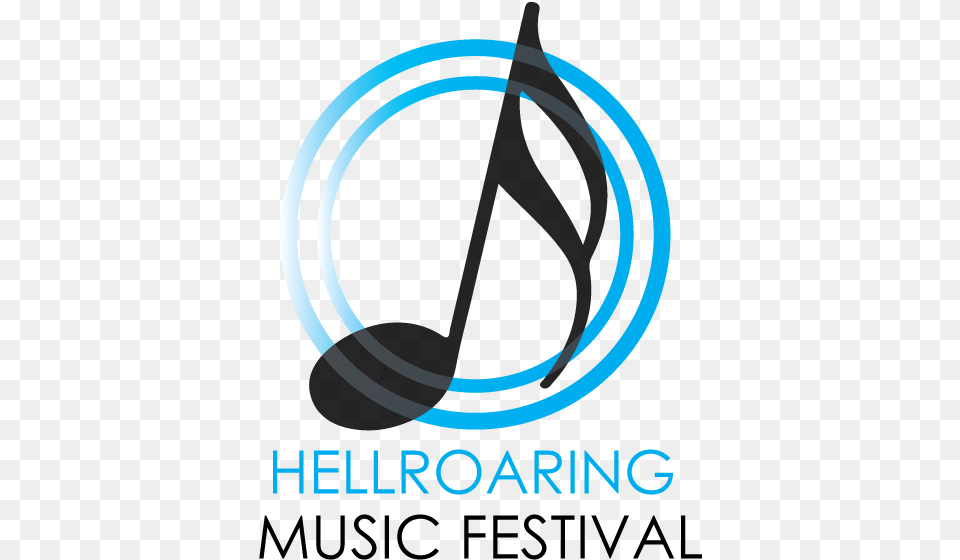 Hell Roaring Music Festival Logo Graphic Design Png