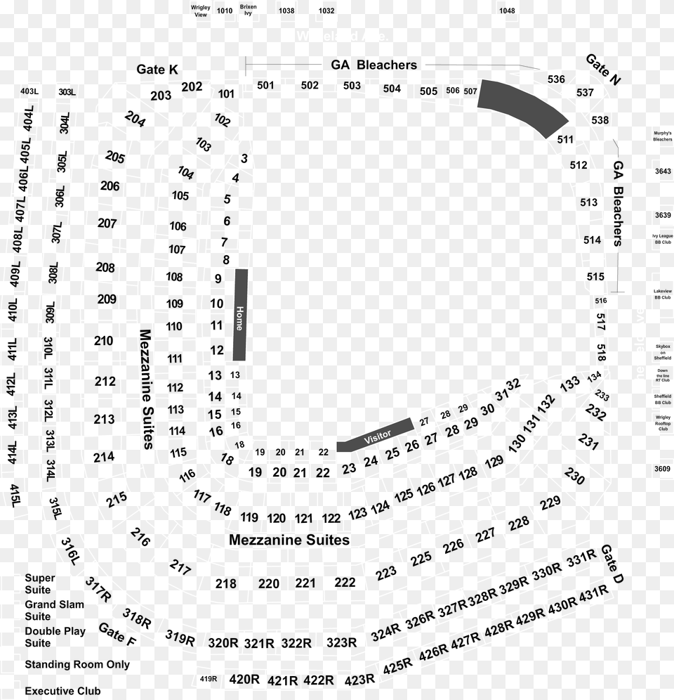 Hella Mega Tour Wrigley Seating Chart, Cad Diagram, Diagram Png Image