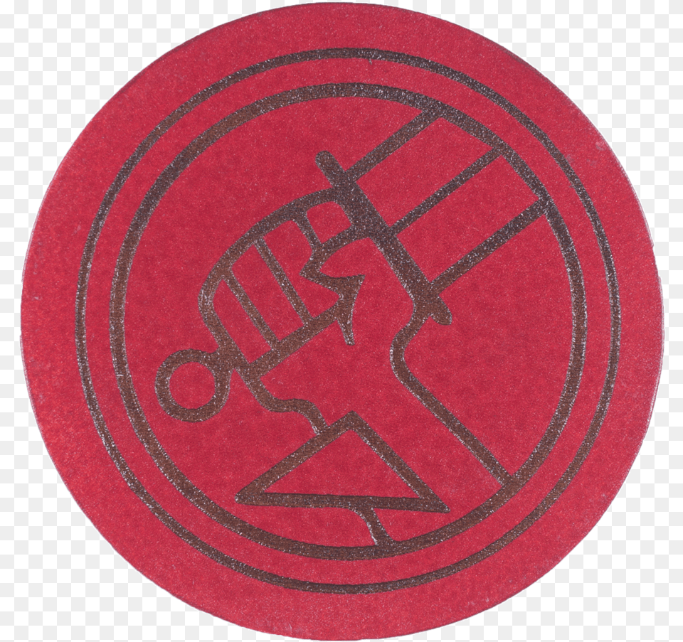 Hellboy Brpd Inspired Coaster Circle, Home Decor Free Transparent Png