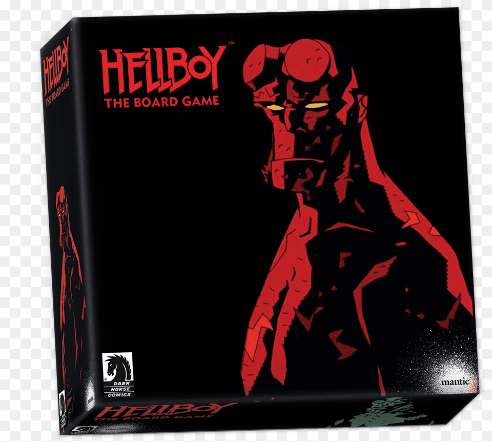 Hellboy The Board Game, Book, Publication, Adult, Female Free Png Download