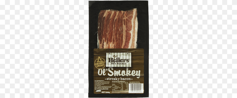Hellers Ol39 Smokey Streaky Bacon Bacon, Food, Meat, Pork Png