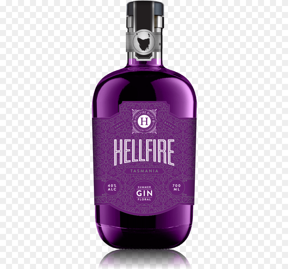 Hellfire Gin, Alcohol, Beverage, Liquor, Bottle Free Transparent Png