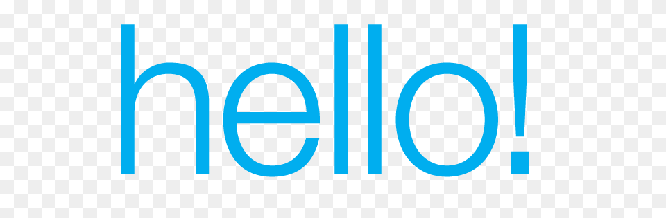 Hello, Logo, Turquoise Free Transparent Png