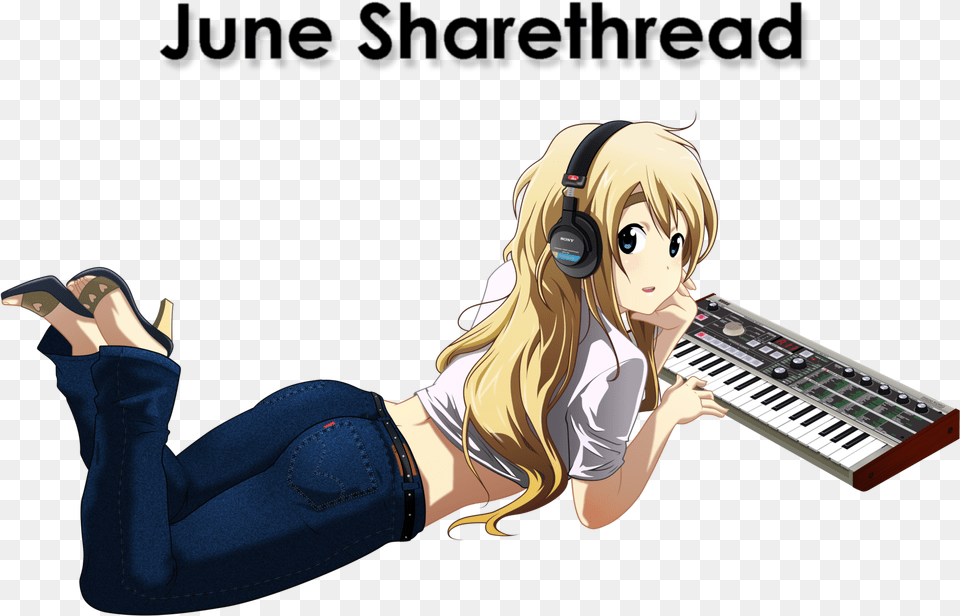 Hello And Welcome To My First Monthly Sharethread Basically K On Mugi, Adult, Person, Woman, Female Png Image