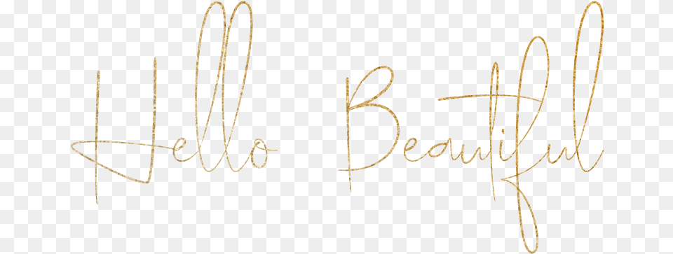 Hello Beautiful Calligraphy, Handwriting, Text, Signature Free Transparent Png