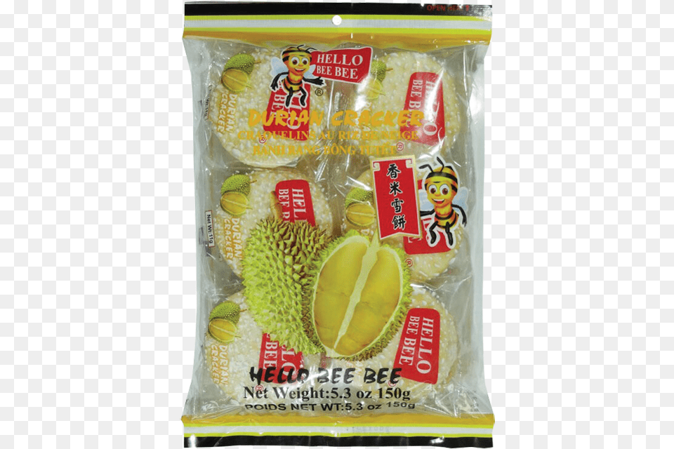 Hello Bee Bee Coconut Cracker, Durian, Food, Fruit, Plant Free Png