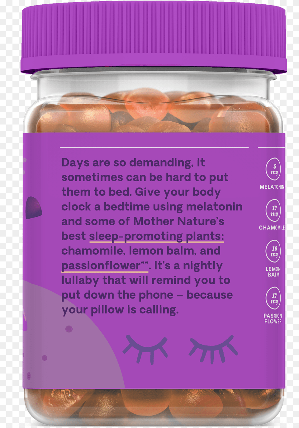 Hello Bello Sleep Gummies, Medication, Jar, Pill Free Png