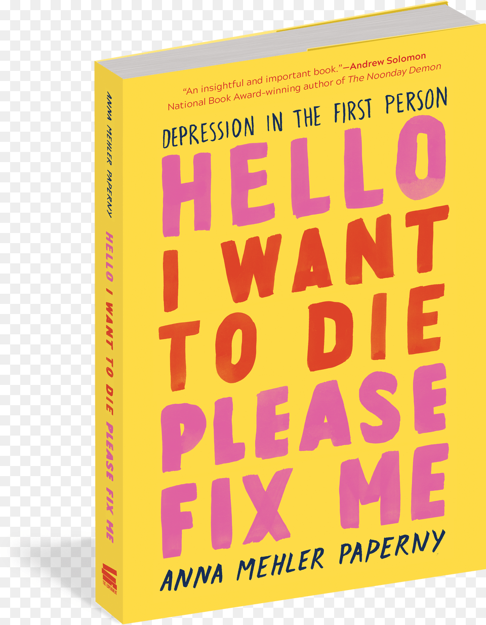 Hello I Want To Die Please Fix Me Horizontal, Book, Publication, Novel, Advertisement Free Transparent Png