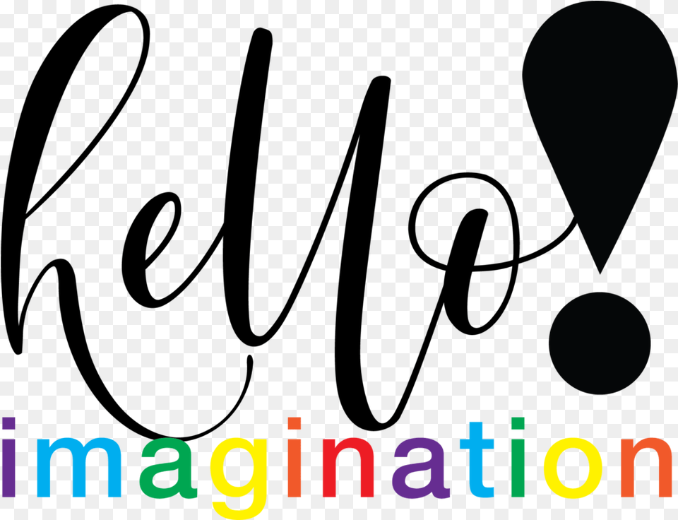 Hello Imagination, Logo, Light, Balloon, Text Free Png Download