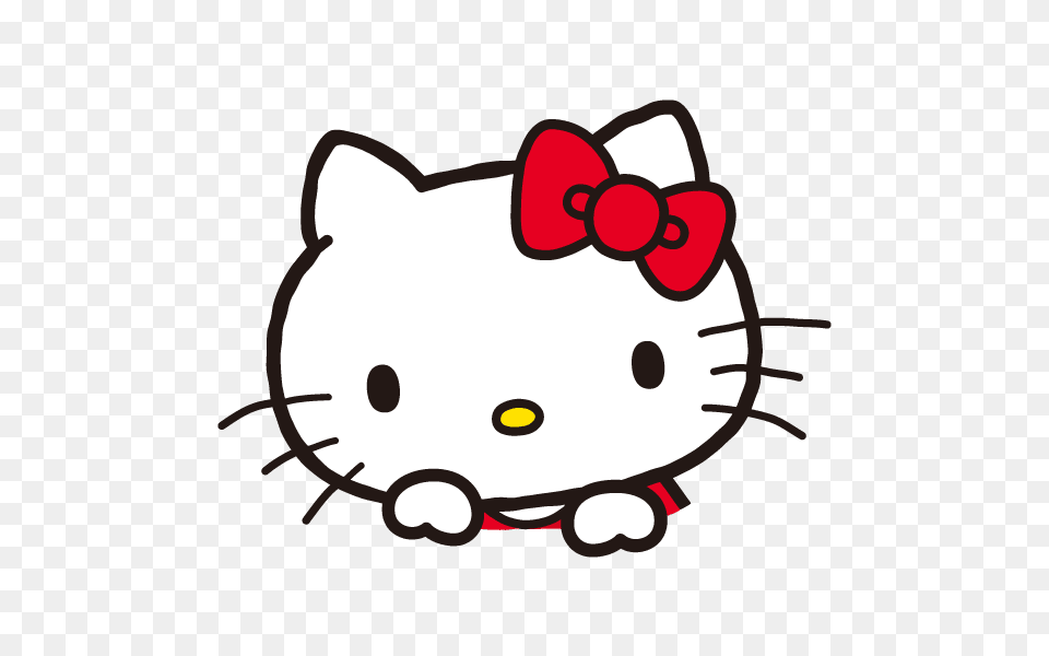 Hello Kitty, Piggy Bank, Device, Grass, Lawn Png Image