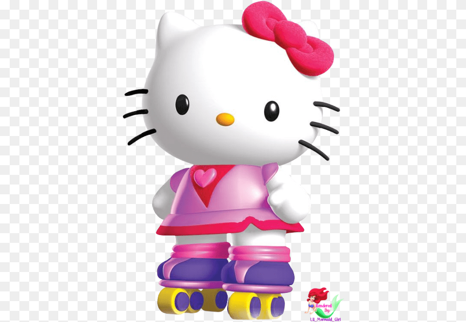 Hello Kitty 3d Hello Kitty Roller Rescue, Toy, Nature, Outdoors, Snow Free Png Download