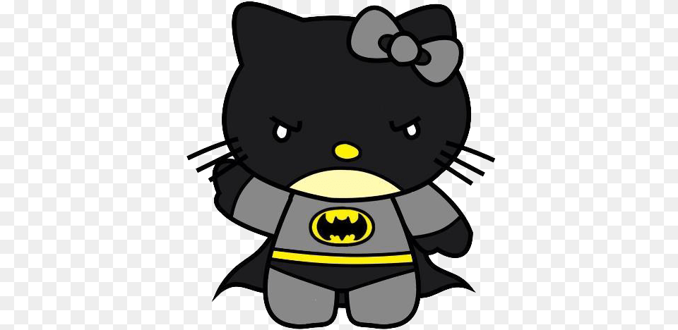 Hello Kitty Batman, Plush, Toy, Baby, Person Png