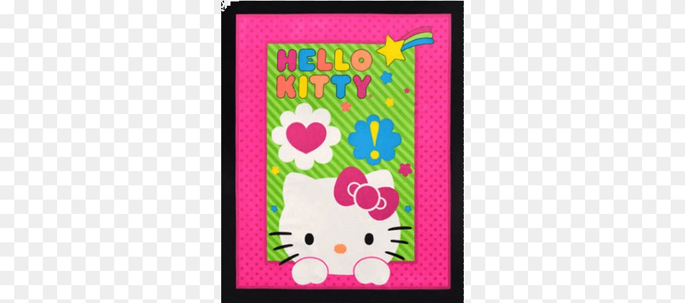 Hello Kitty Birthday, Quilt, Applique, Envelope, Greeting Card Png