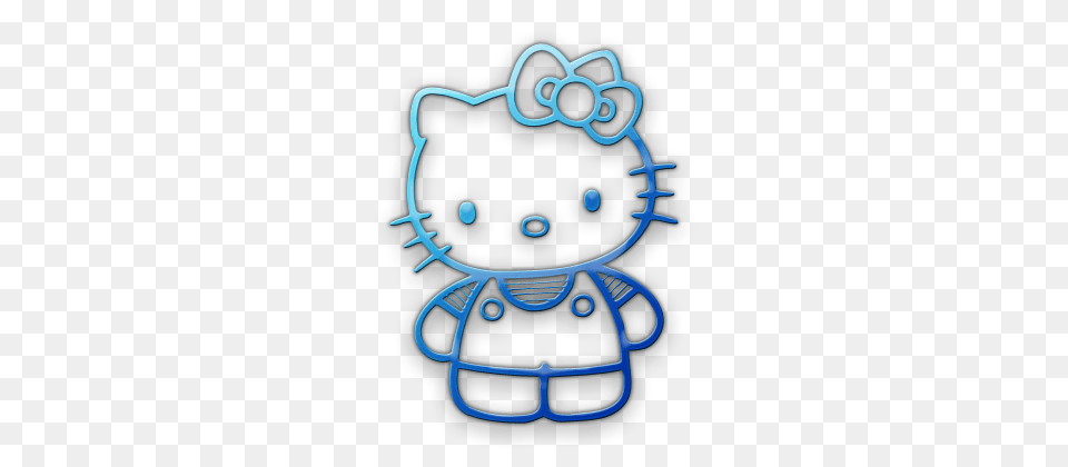 Hello Kitty Blue Hello Kitty, Sticker, Emblem, Symbol Free Transparent Png