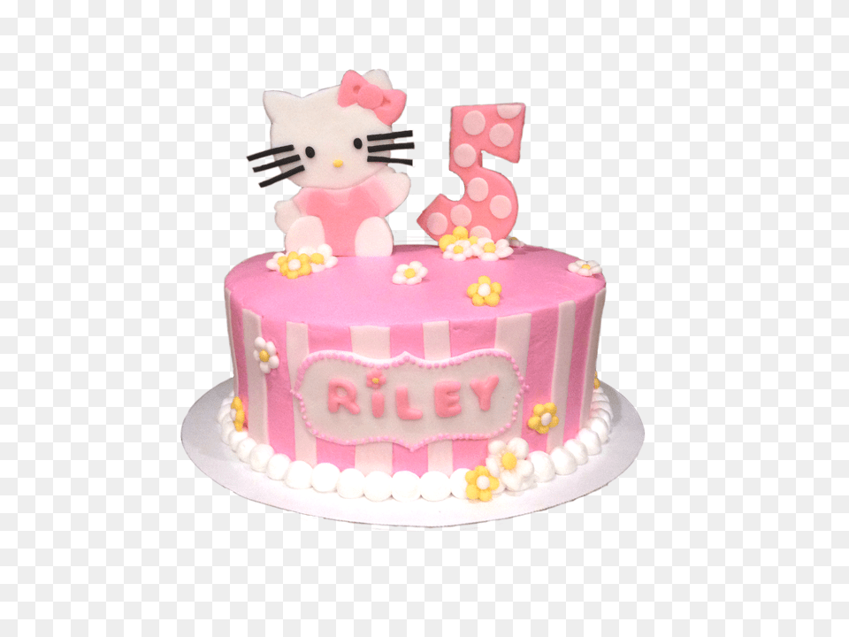 Hello Kitty Cake Baby Shark Birthday Cake, Birthday Cake, Cream, Dessert, Food Free Transparent Png