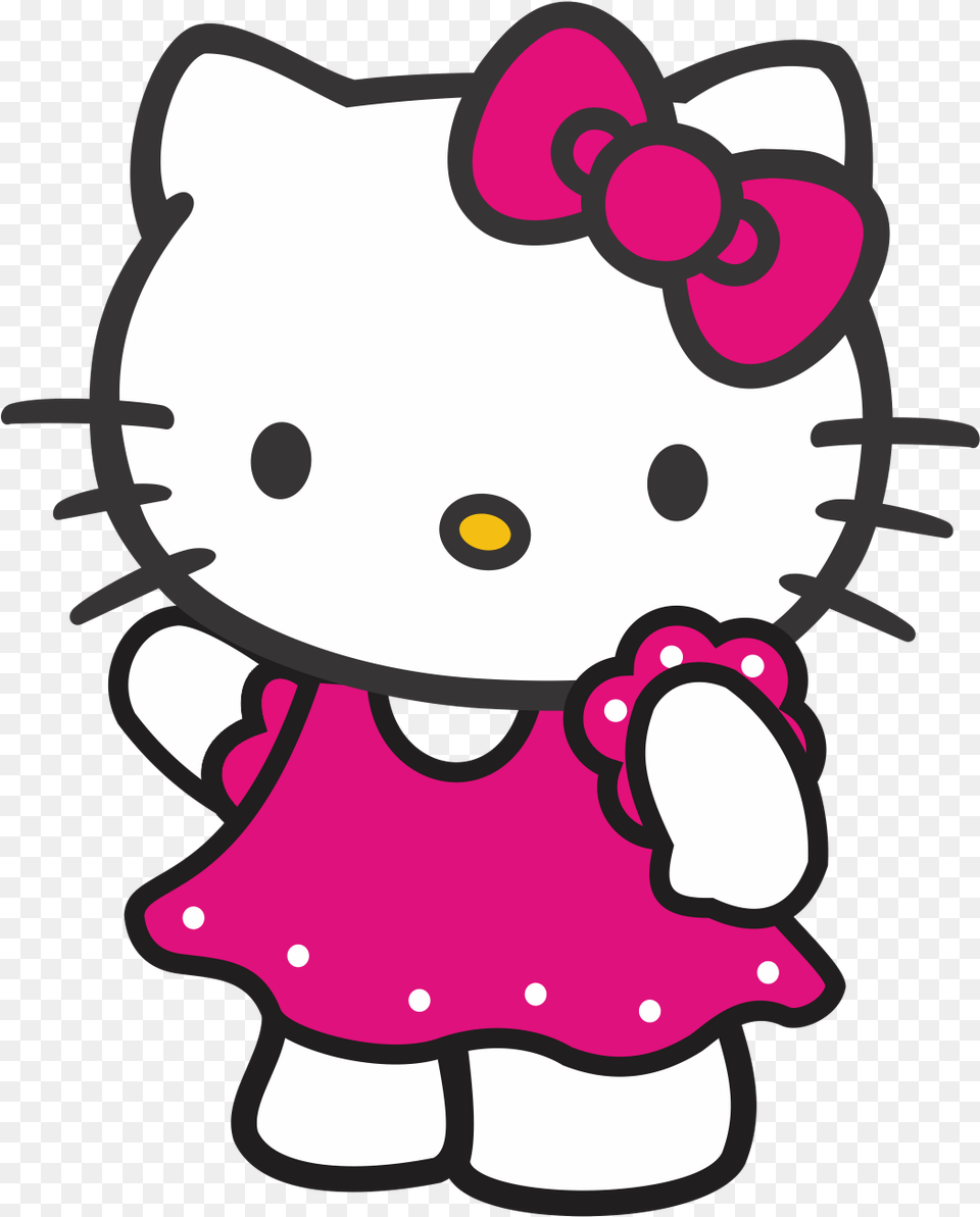 Hello Kitty Character Canvas Print Hello Kitty, Plush, Toy Free Png