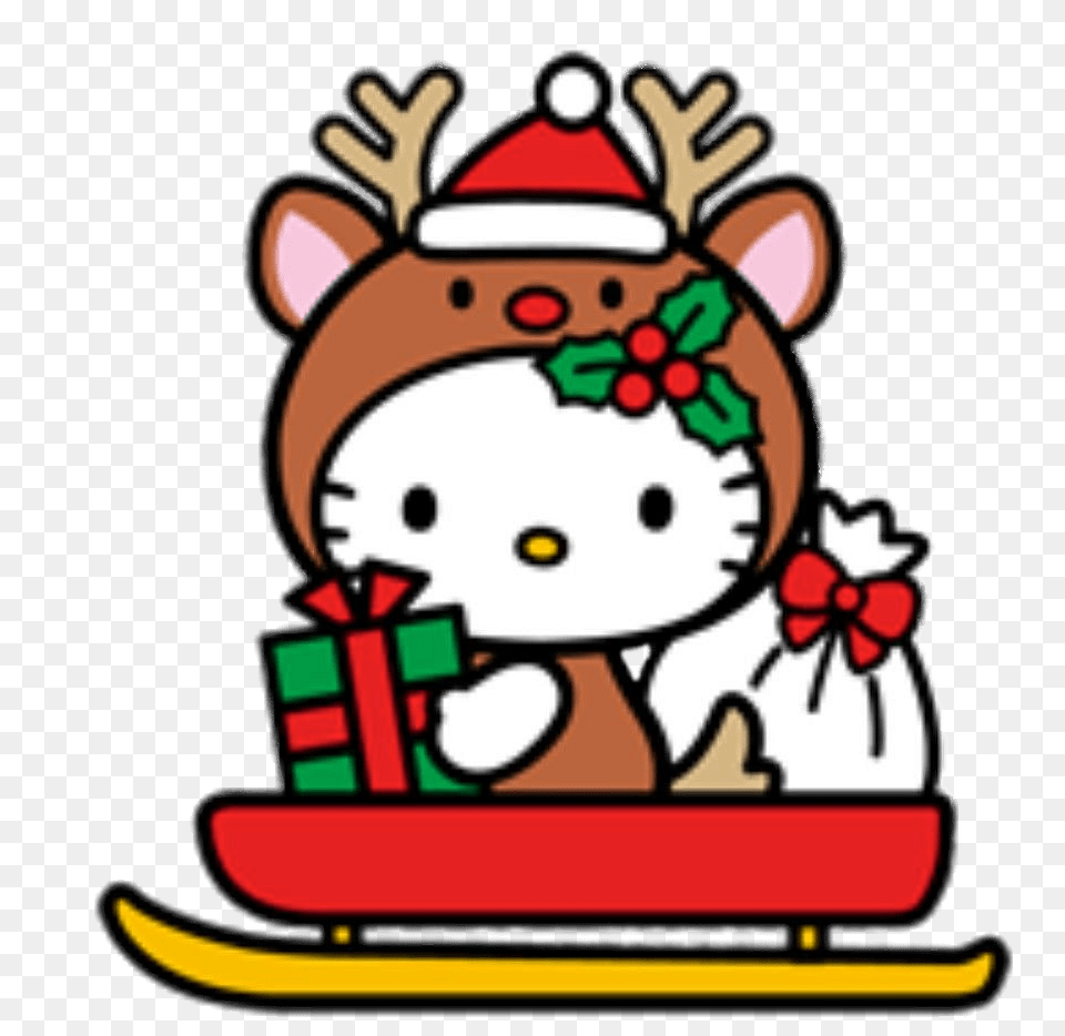 Hello Kitty Christmas Reindeer, Dynamite, Weapon, Outdoors, Nature Free Transparent Png