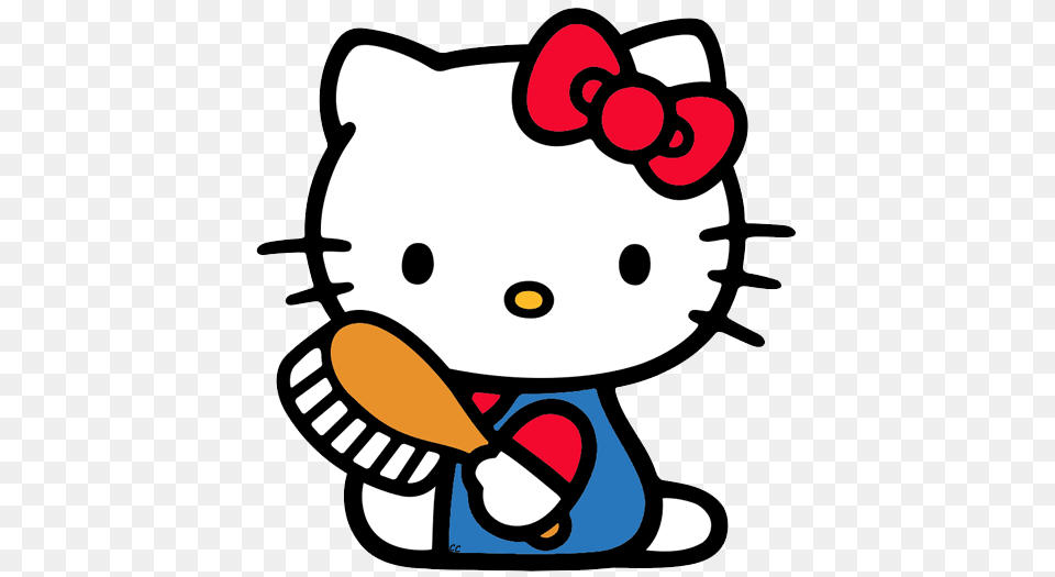 Hello Kitty Clip Art Cartoon Clip Art, Cutlery, Spoon, Ammunition, Brush Free Png