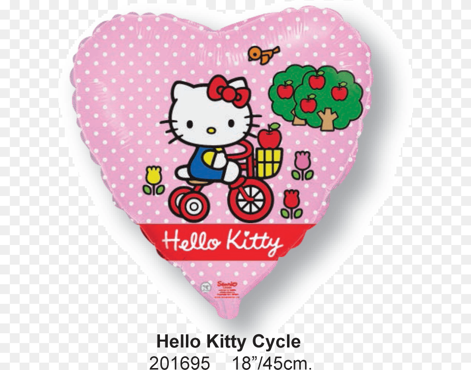 Hello Kitty Cycle Hello Kitty, Balloon Free Transparent Png