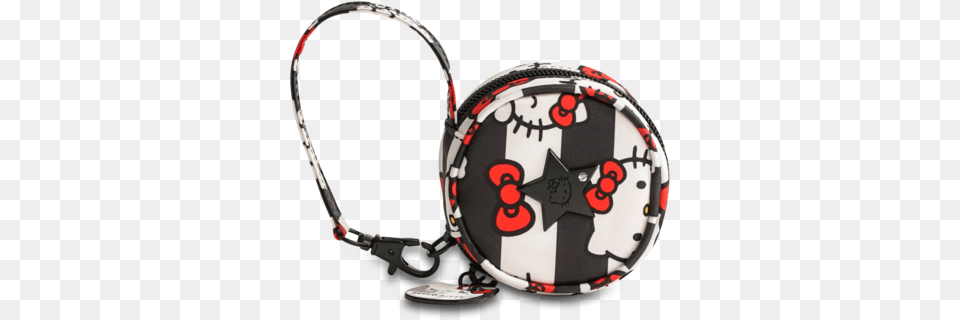 Hello Kitty Dots And Stripes Paci Pod Hello Kitty, Electronics, Accessories, Electrical Device, Microphone Free Transparent Png