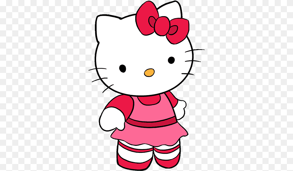 Hello Kitty Drawing For Kids At Getdrawings Transparent Hair Clip Hello Kitty, Plush, Toy, Baby, Person Png Image