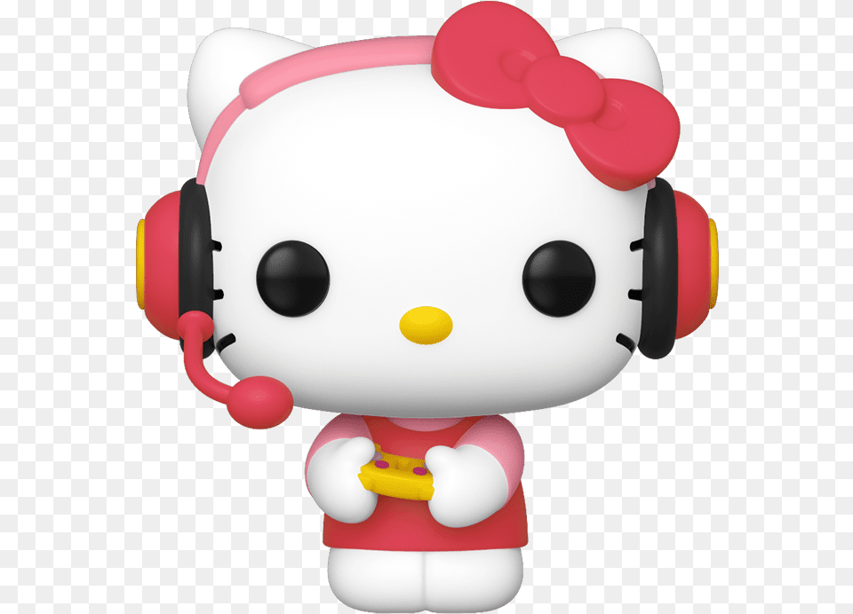 Hello Kitty Gamer Funko Pop, Toy, Plush Png