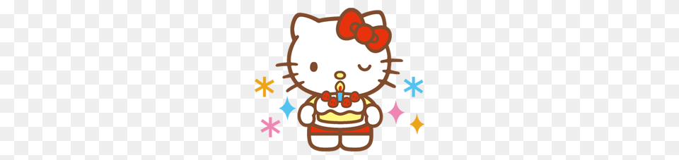 Hello Kitty Happy Birthday Happy Birthday World, Baby, Birthday Cake, Cake, Cream Free Transparent Png