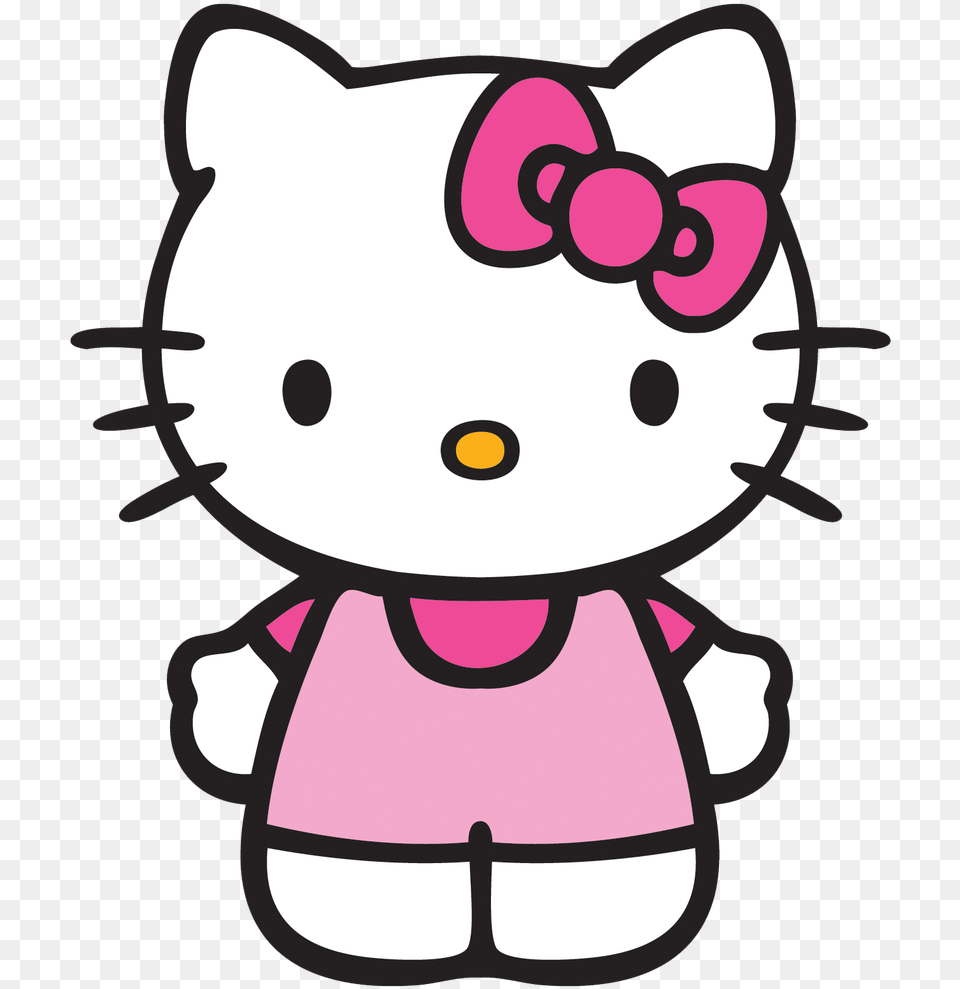 Hello Kitty Head Hello Kitty Full Body, Plush, Toy, Animal, Canine Png