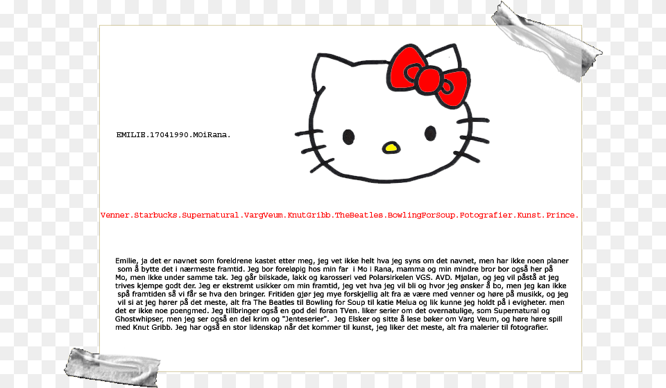 Hello Kitty Hello Kitty By, Advertisement, Poster Png Image