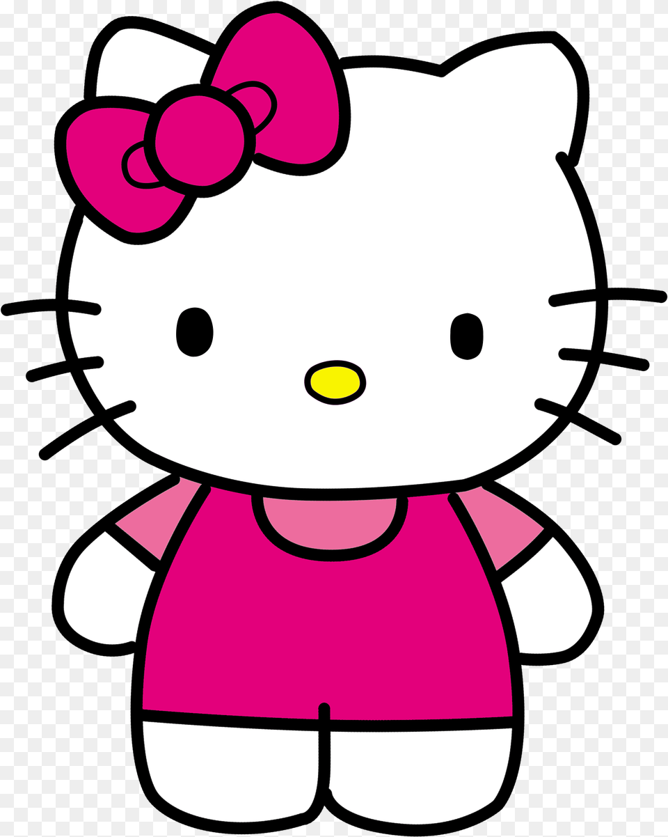 Hello Kitty Hello Kitty Pink, Plush, Toy, Baby, Person Free Png Download