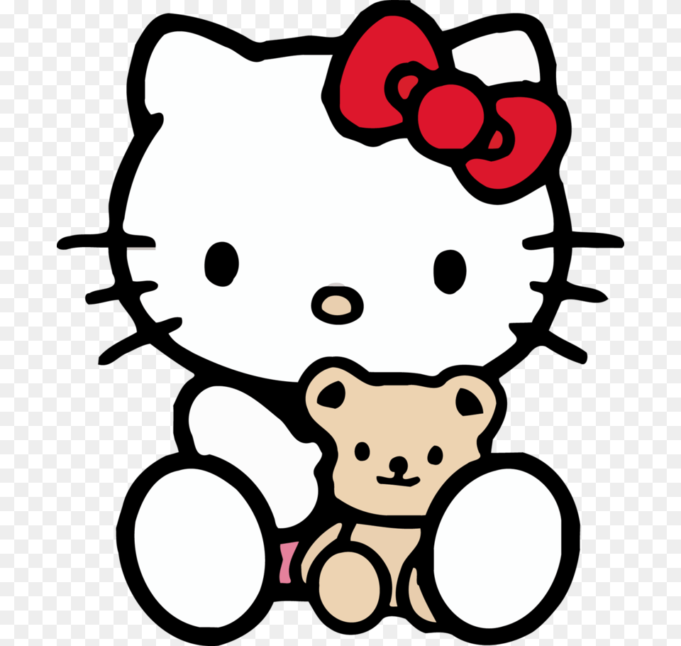Hello Kitty Images, Teddy Bear, Toy, Plush, Animal Free Png