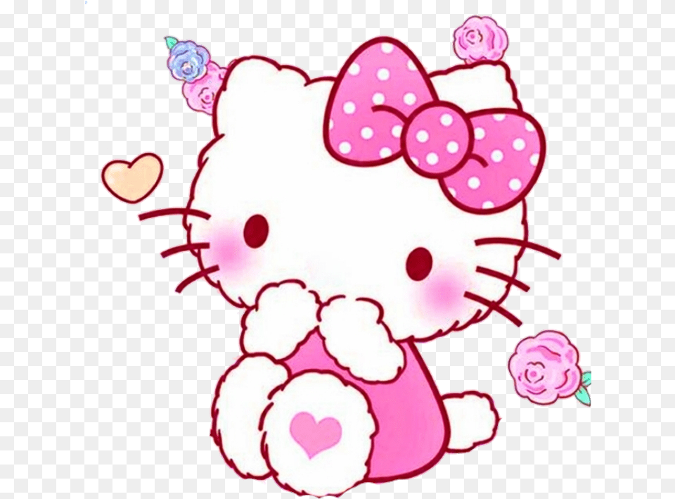 Hello Kitty Iphone, Flower, Plant, Rose, Baby Png Image