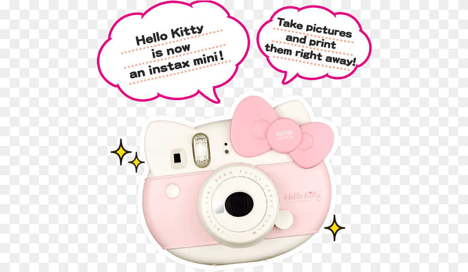 Hello Kitty Is Now An Instax Mini Take Pictures And Digital Camera, Digital Camera, Electronics, Disk Free Png Download