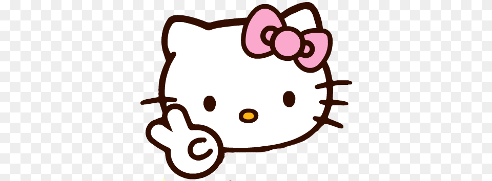 Hello Kitty Logo Hello Kitty Head, Piggy Bank Free Png