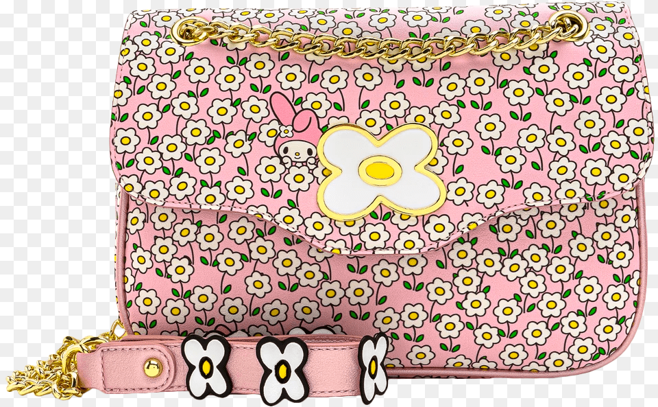 Hello Kitty My Melody Flower Field 12u201d Faux Leather My Melody Loungefly, Accessories, Bag, Handbag, Purse Free Transparent Png