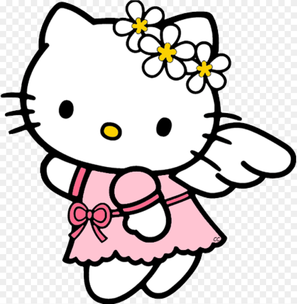 Hello Kitty Pink, Plush, Toy, Baby, Person Png Image