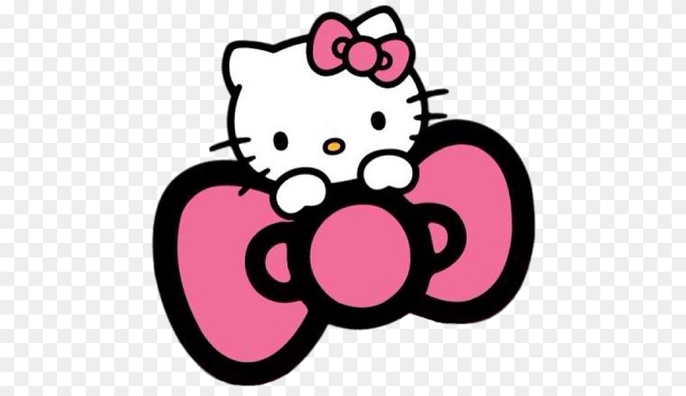 Hello Kitty Pink Bow, Food, Fruit, Plant, Produce Free Png