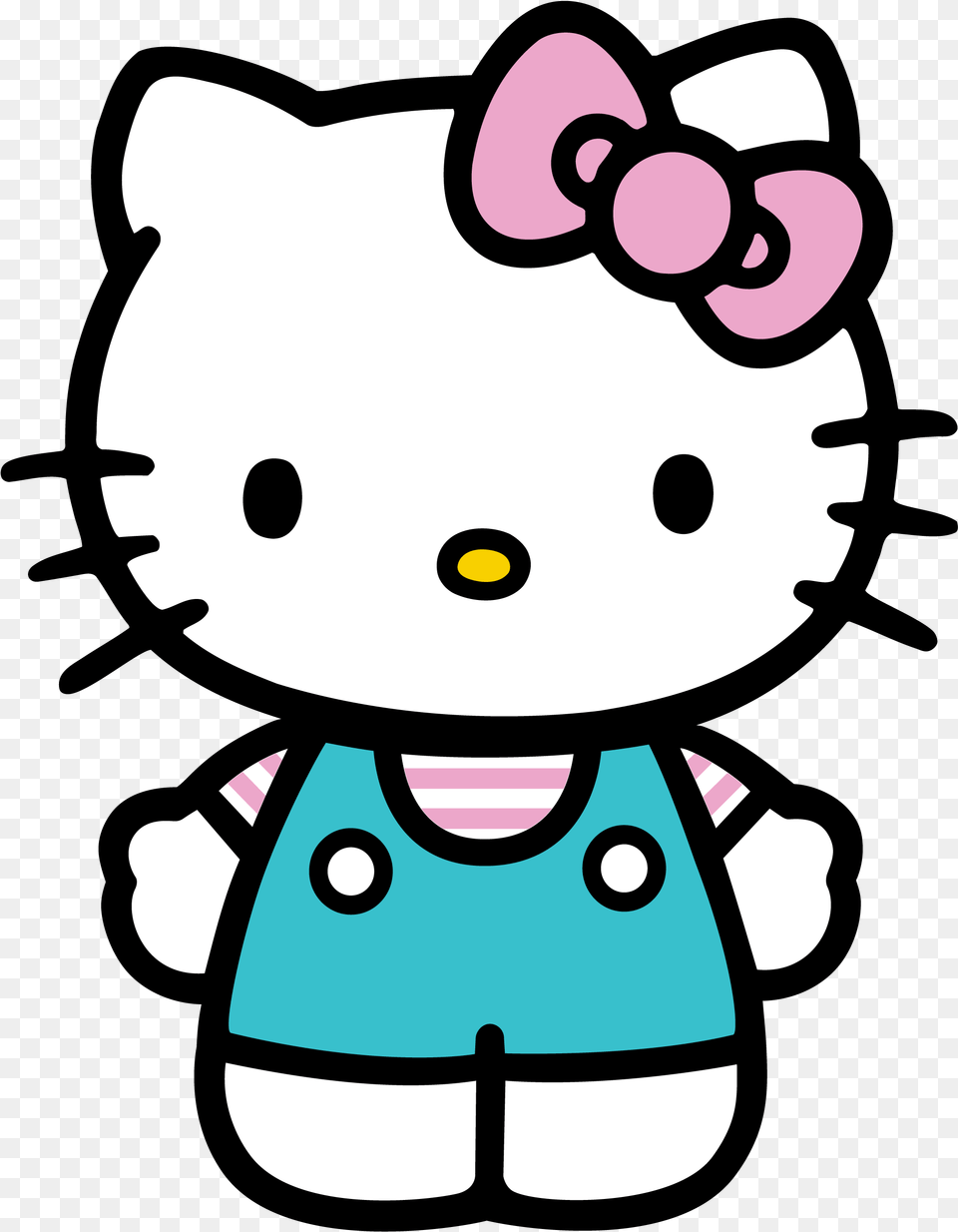Hello Kitty Silhouette Vector, Plush, Toy, Baby, Person Free Png