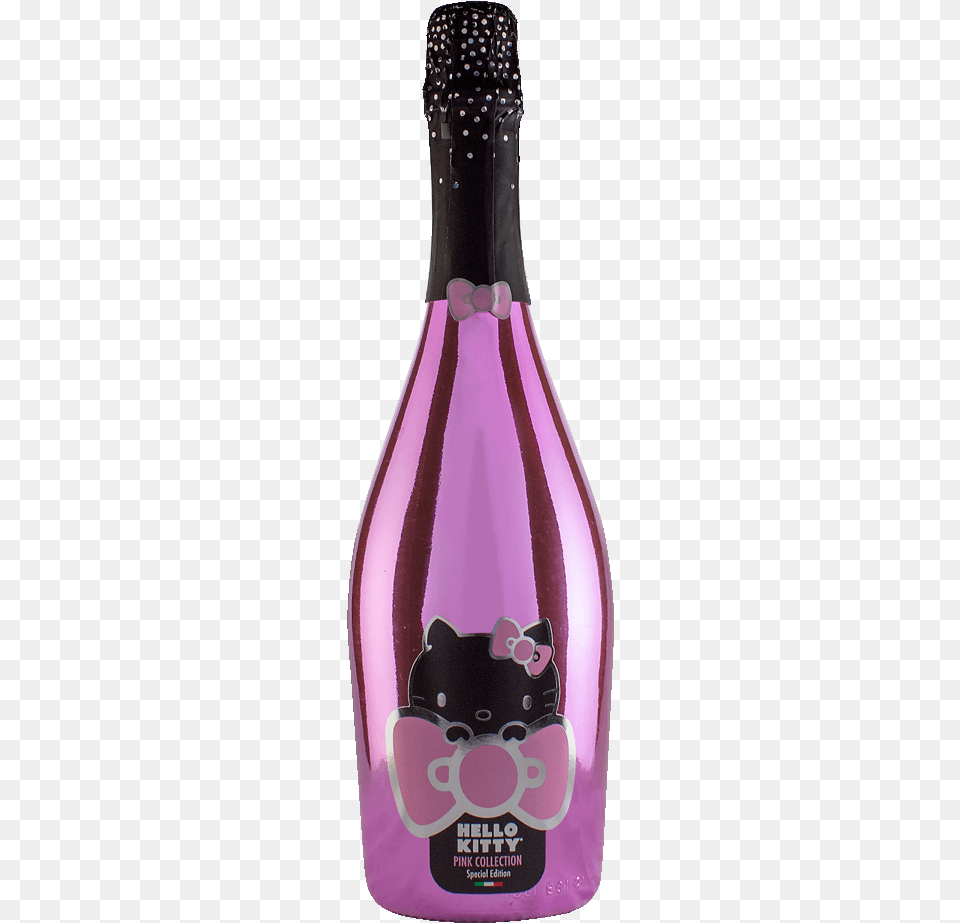 Hello Kitty Sparkling Rose, Bottle, Alcohol, Beverage, Sake Free Png Download
